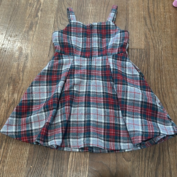 Copper Key Plaid Dress - Picture 2 of 7